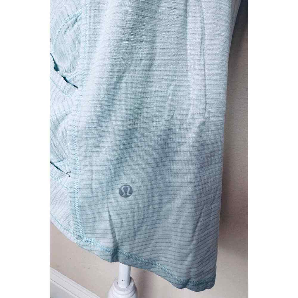 Lululemon Womens Blue Criss Cross Tank Top Size 6-8 - Picture 4 of 8